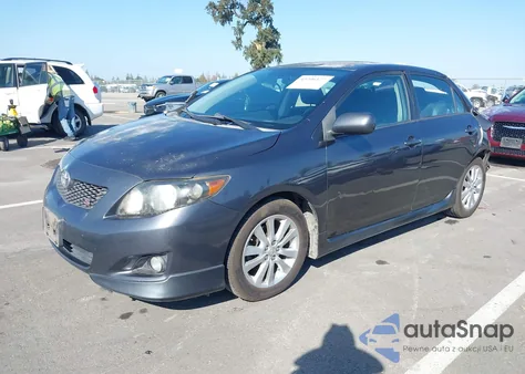 2009 Toyota Corolla S from USA, damaged, VIN 1NXBU40E69Z122587